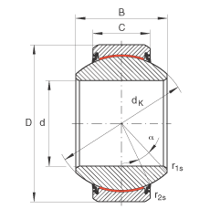 P(gun)(ji)S GE280-FW-2RS, (j) DIN ISO 12 240-1 (bio)(zhn), So(h)ɂ(c)ܷ